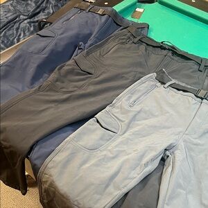 Men's Tactical, Snow, Cargo Pants in Navy, Charcoal, and Slate